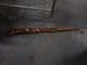 186063 / AFRICAN HAND CARVED ORNATE WALKING STICK - 100CM LONG